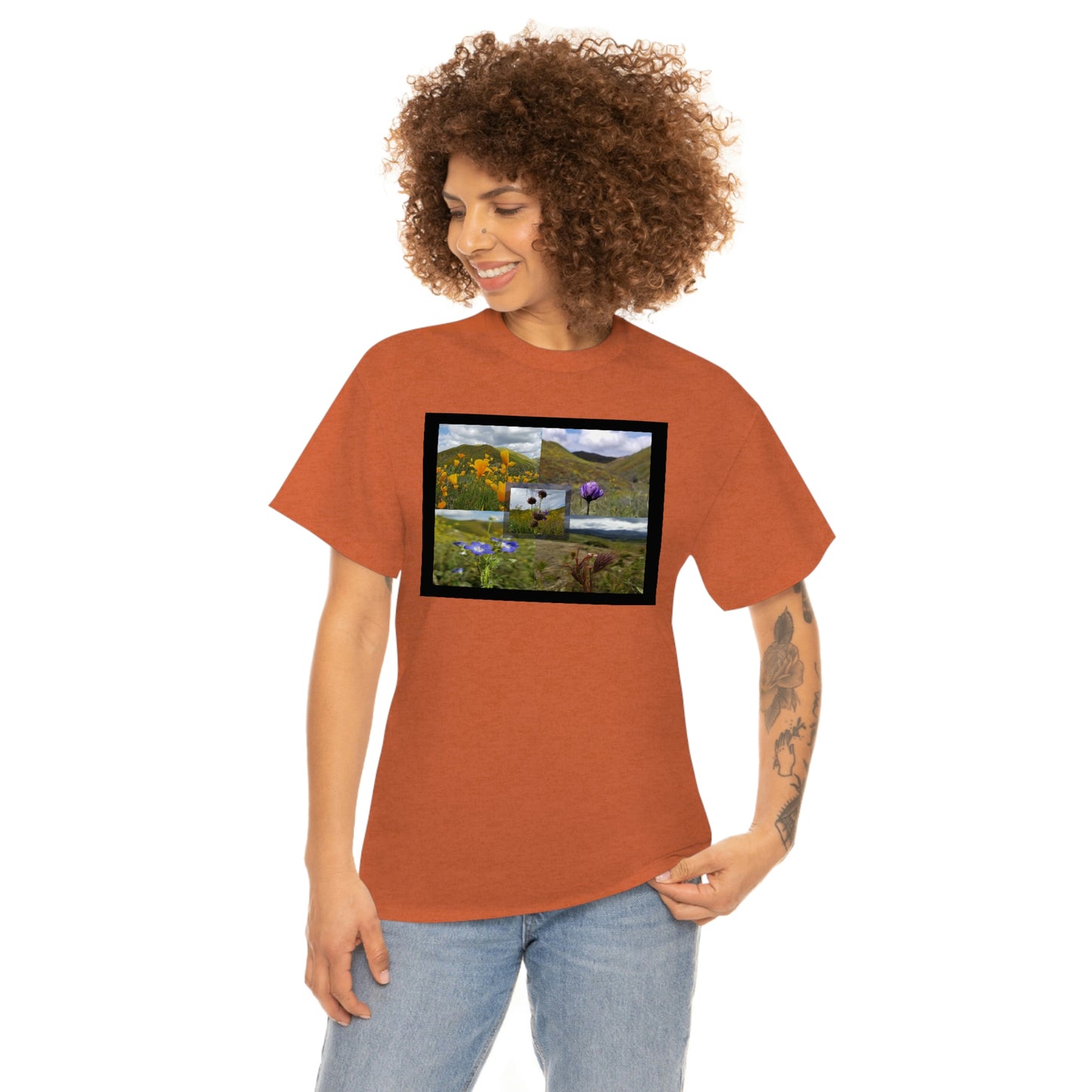 J.J.R. Flower Cascade T-Shirt